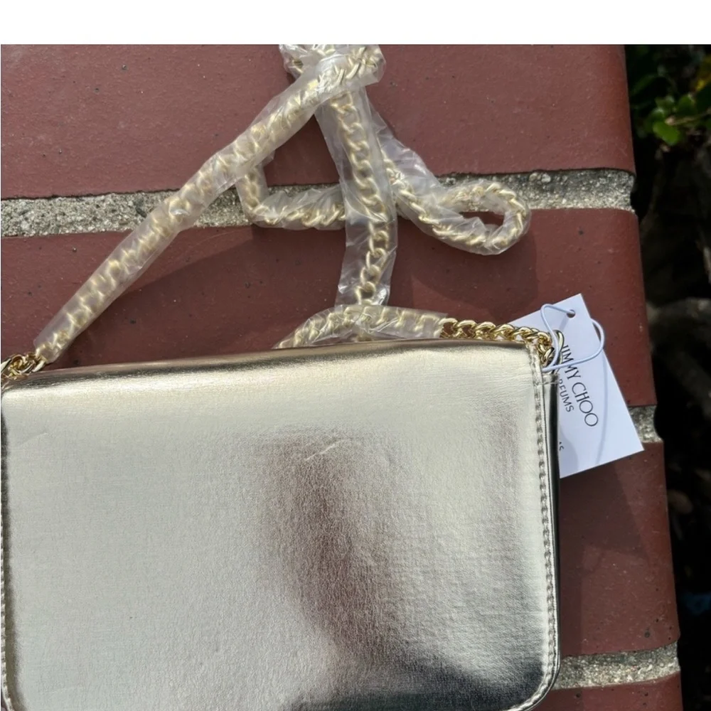 Jimmy choo gold bag - Picture 4 of 5